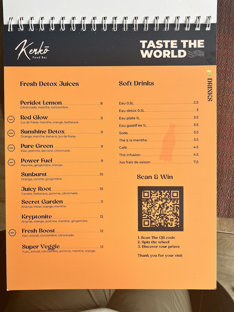 Menu Kenkō Food Bar-5